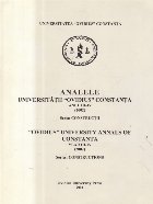 Analele Universitatii Ovidius Constanta, 2002 - Sectia Constructii