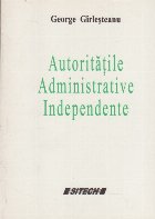 Autoritatile Administrative Independente