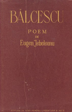 Balcescu - Poem de Eugen Jebeleanu