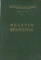 Buletin stiintific, Volumul X, 1968