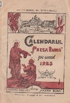 Calendarul „Presa Buna” pe anul 1923