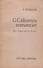 G. Calinescu romancier- eseu despre mastile jocului
