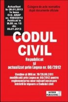 Codul civil actualizat la 09.01.2013