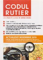 Codul Rutier actualizat noiembrie 2019