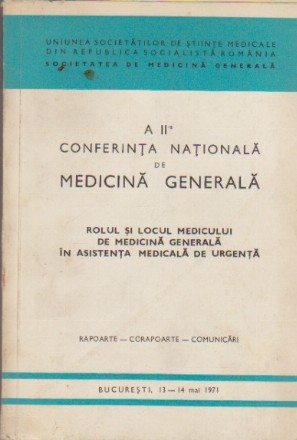 A II-a Conferinta Nationala de Medicina Generala