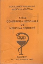 A IX-a Conferinta Nationala de Medicina Sportiva