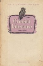 Cronici literare (1954 - 1956)