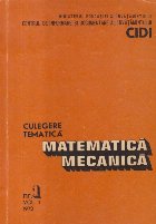 Culegere tematica matematica tematica. Metode numerice, Nr 1, Volumul 1/1972