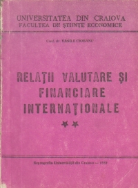 Curs de relatii valutare si financiare internationale, Volumul al II-lea