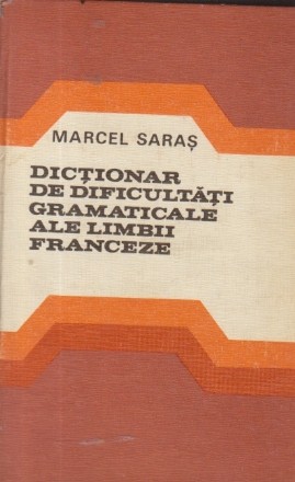 Dictionar de dificultati gramaticale ale limbii franceze