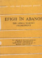 Efigii in abanos - Din lirica neagra francofona
