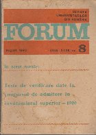 Forum, Nr. 8/1990