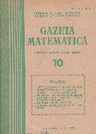 Gazeta Matematica, 10/1979