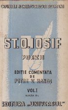 St. O Iosif - Poezii, Volumul I