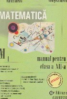 Matematica M1. Manual pentru clasa a XII-a - Trunchi comun + curriculum diferentiat