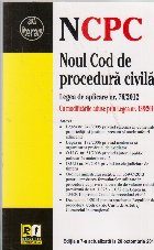 Noul Cod de Procedura Civila. Editia a 7-a actualizata la 20 octombrie 2014