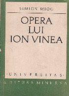 Opera lui Ion Vinea