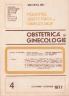 Revista Obstetrica Ginecologie Octombrie Decembrie