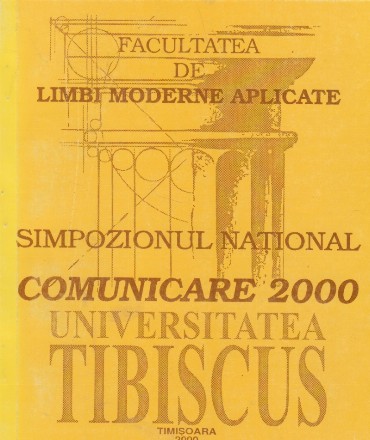 Simpozionul National Comunicare 2000. Universitatea Tibiscus