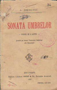 Sonata umbrelor - Piesa in 3 acte