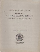 Studies in Classical Electron Theory I