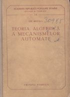 Teoria algebrica a mecanismelor automate
