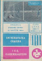 Universitatea Craiova. Craiova Stadionul Central 16 Martie 1983