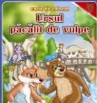 Ursul pacalit de vulpe - carte de colorat + poveste (format A4)