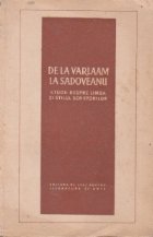 Varlaam Sadoveanu studii despre limba